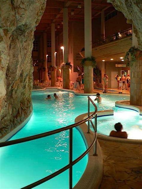 Thermal Baths Inside a Cave-Miskolc Tapolca, Hungary. - moco-choco