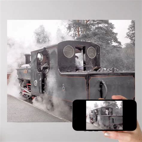 STEAM TRAIN POSTER | Zazzle