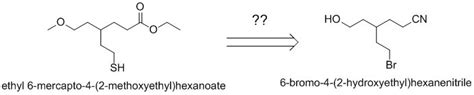 How do we do retrosynthesis and synthesis approach of ethyl 6-mercapto-4-(2-methoxyethyl ...