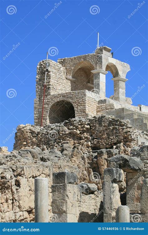 Dougga 4 stock photo. Image of remains, africa, artifacts - 57446936