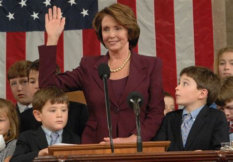 January 4, 2007: Nancy Pelosi Becomes the First Woman Elected Speaker ...