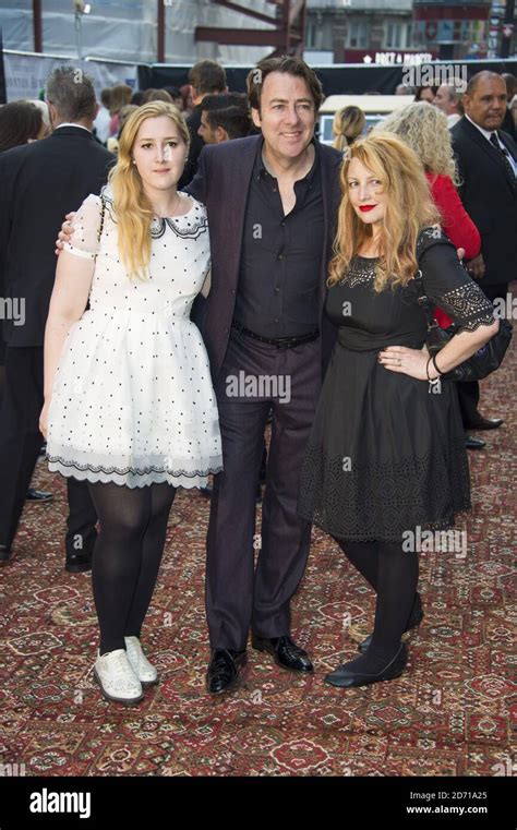 Jonathan Ross with his wife Jane Goldman (right) and daughter Honey ...