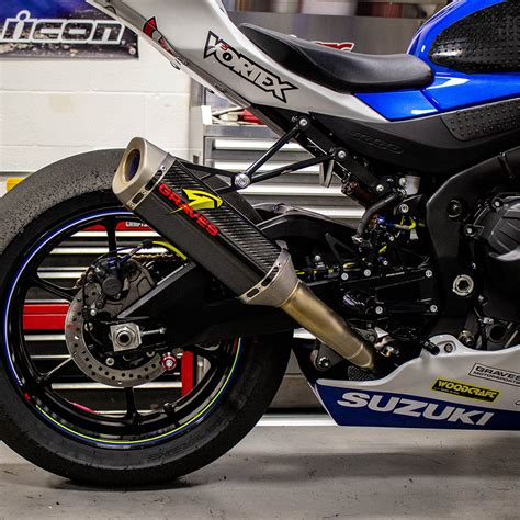 Graves Motorsports Suzuki GSXR 1000 2017-2023 Full Titanium Exhaust System