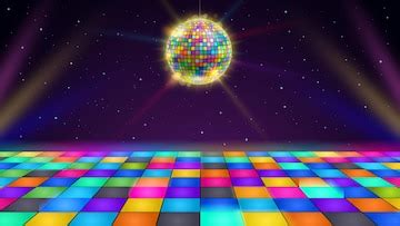 Premium Vector | Disco dance floor Retro party scene with LED squares ...