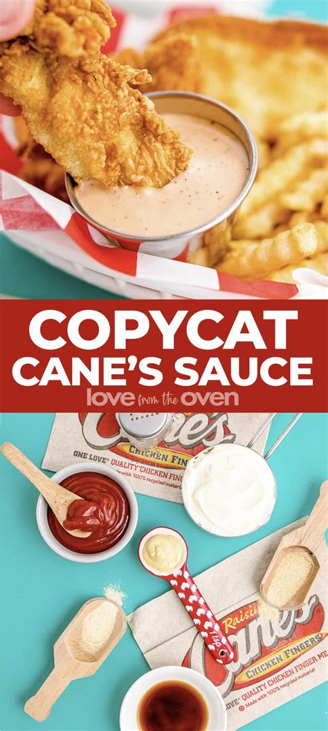 Cane's Sauce • Love From The Oven