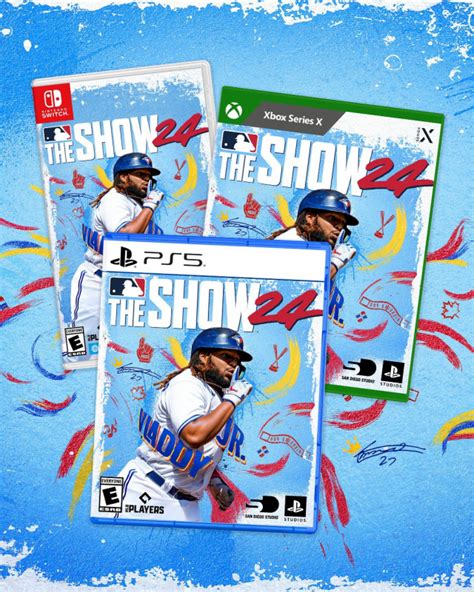 Toronto Blue Jays' slugger Vladimir Guerrero Jr. blasts onto the cover of MLB The Show 24