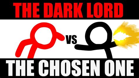 The Dark Lord VS The Chosen One Fan-Animation - YouTube