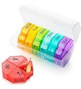 Large pill boxes 7 day 4 times a day, Weekly Pill Box Organiser Daily ...