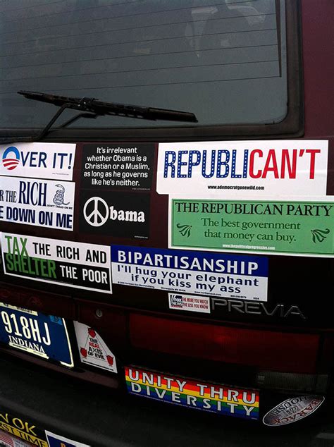 17 Awesome Political Bumper Stickers