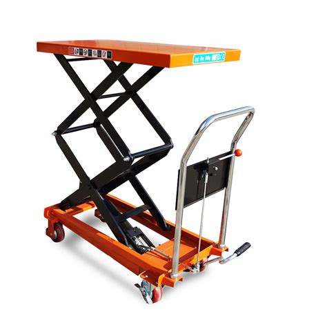 500KG 1000lb Hydraulic Lift Table Cart