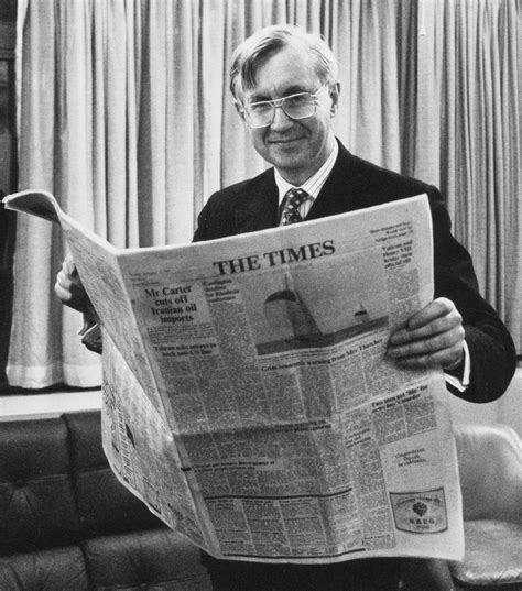 William Rees-Mogg, Former Editor of The Times of London, Dies at 84 - The New York Times