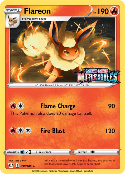 Flareon - ProfessionalCardGenerator | Pokécardmaker.net