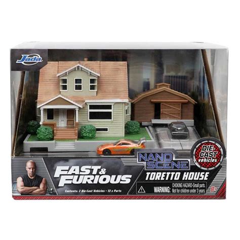 Fast & Furious Toretto House Nano Scene | Collectables R Us ...