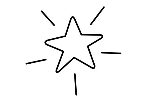 Toile Png Images 600 X Shining Star Clipart - Clip Art Library