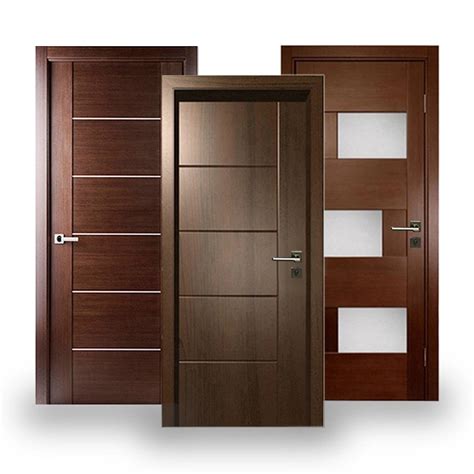 New Design House Hotel Interior Room Wood Door Bedroom Flush PVC Wooden ...