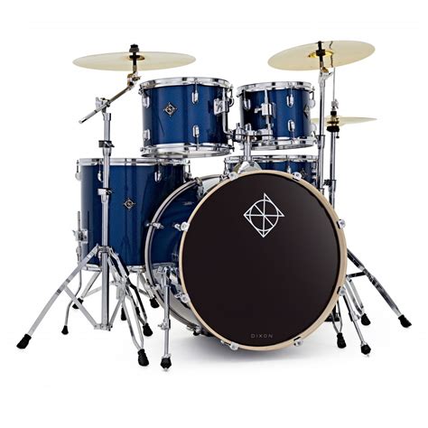 Dixon Drums Spark 22'' American Fusion 5pc Drum Kit, Ocean Blue Spark ...