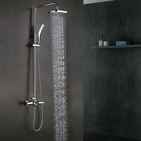 Aliexpress.com : Buy Thermostatic Bathrube & Shower System Rainfall Shower Head Adjustable ...