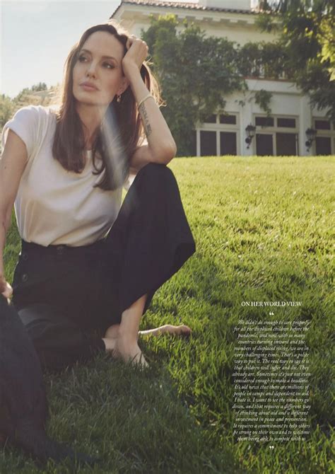 ANGELINA JOLIE in Vogue Magazine, UK March 2021 Issue – HawtCelebs