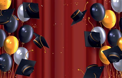 Realistic graduation background 2382061 Vector Art at Vecteezy