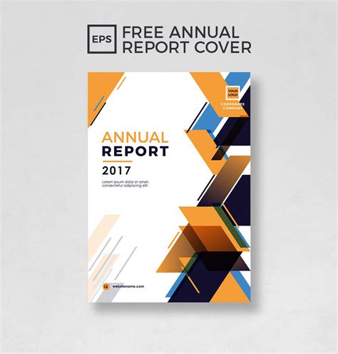 FREE ANNUAL REPORT COVER TEMPLATE :: Behance