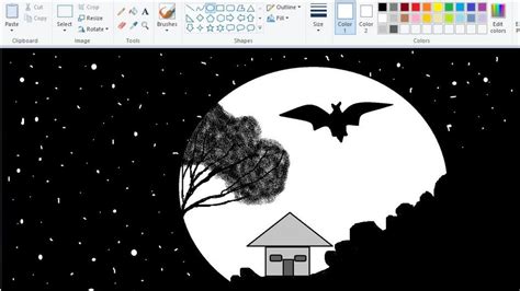 How To Draw Using Microsoft Paint - Netwhile Spmsoalan