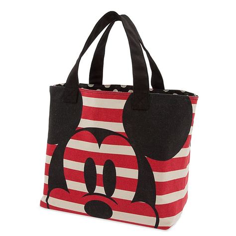 Mickey Mouse Canvas Tote Bag | Tote, Disney bag, Disney tote bags