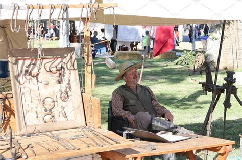 Civil War Reenactment Fresno California | Arts & Entertainment Stock ...