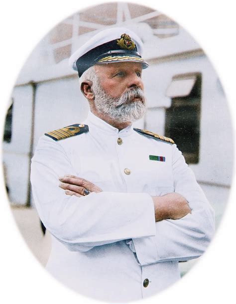 Captain Edward J Smith of the RMS Titanic (1912) : Colorization | Rms ...