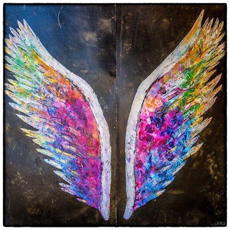 street DTLA | Wings art, Angel wings graffiti, Angel wings art