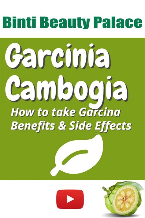 Garcinia Cambogia Benefits and Side Effects | Garcinia cambogia ...