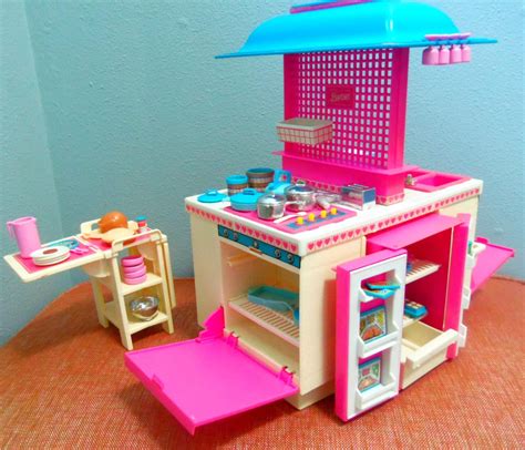 1980's Barbie Dream Kitchen with Nearly 60 accessories