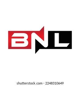 Bnl Monogram Initial Letters Logo Design Stock Vector (Royalty Free ...