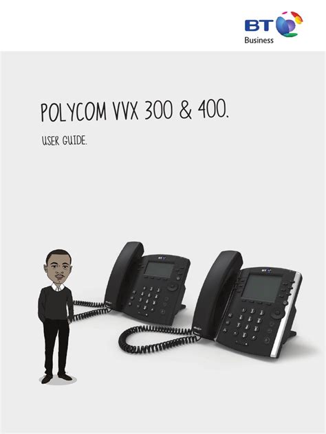 POLYCOM VVX 300 & 400.: User Guide | PDF | Telephone | Voicemail