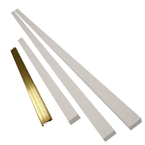 JELD-WEN 4-Piece 5-1/4 in. Exterior Door Jamb Kit with Brass Sill-563308 - The Home Depot