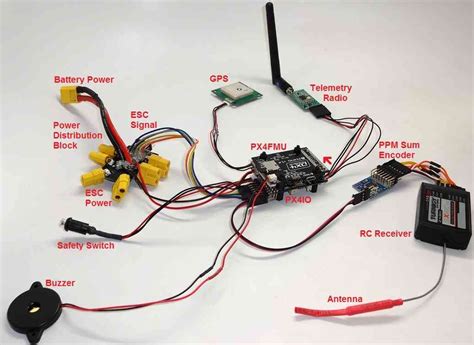 Archived:PX4FMU Wiring QuickStart — Copter documentation