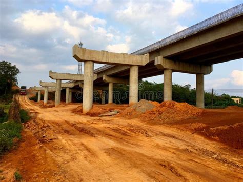 High Way Construction, China Countryside Stock Image - Image of ...