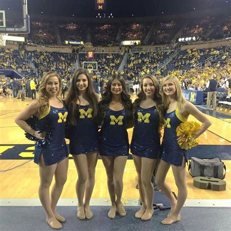 Michigan Cheerleaders Uniform