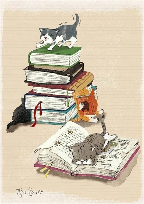 Pin by Betty Meyer on Wandkunst | Cats illustration, Cat books, Cat art