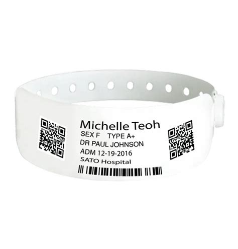 Hospital Patient Wristband at Rs 3/piece | Hospital Wristband in New ...