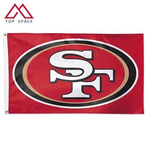 NFL Custom Sports Banner San Francisco 49ers Flag - China San Francisco ...