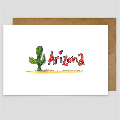 Arizona - Greeting Card