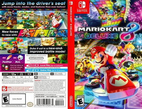 - Mario Kart 8 Deluxe Replacement Cover Art Work Only | eBay