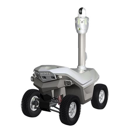 Outdoor robot for automatic protection of Smart House Villas Ranches Estates