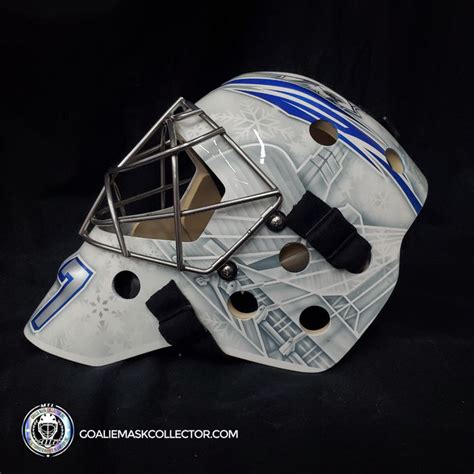 Connor Hellebuyck Goalie Mask Un-Signed Winnipeg – Goalie Mask Collector