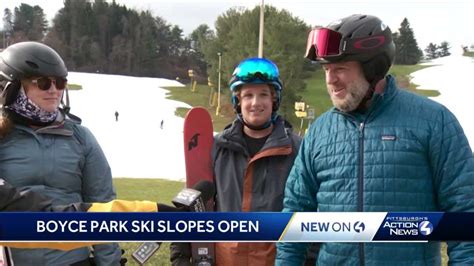 Boyce Park ski slopes open for the season