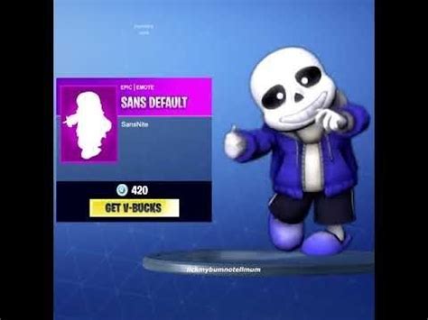 [SANS SKIN IN FORTNITE???] - LEAKED VIDEO - YouTube