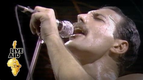 Queen - We Are The Champions (Live Aid 1985) - YouTube Music