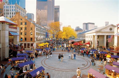 Faneuil Hall Marketplace | market, Boston, Massachusetts, United States ...