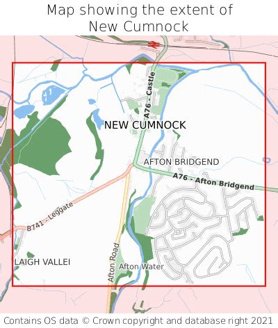 Where is New Cumnock? New Cumnock on a map