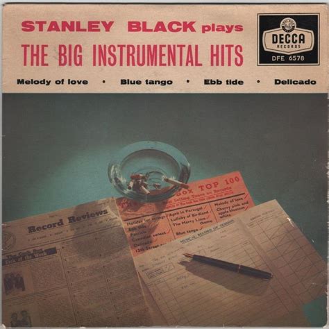 STANLEY BLACK - THE BIG INSTRUMENTAL HITS, 7" vinyl EP, Decca | Vinyl, Hit, Love blue